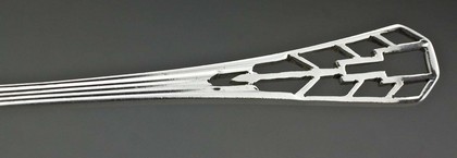 Art Deco Pierced Silver Grapefruit Spoons (Set of 6)